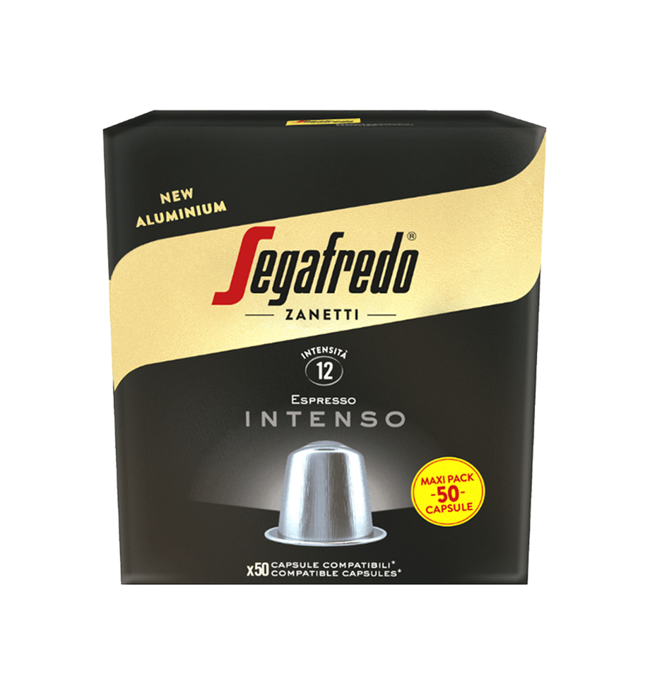Segafredo Zanetti - Intenso Coffee Aluminum Capsule (Nespresso® Compatible) (50pcs)