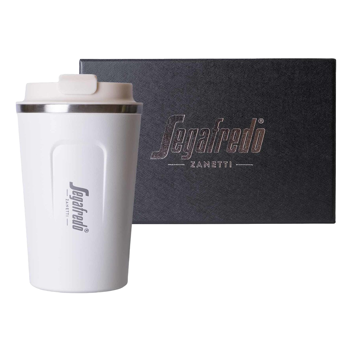 Segafredo Zanetti - Stainless Steel Vacuum Thermos Mug (380ml)
