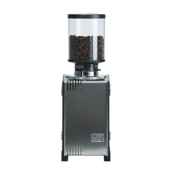 Back view of Dalla Corte Grinder Max (White)