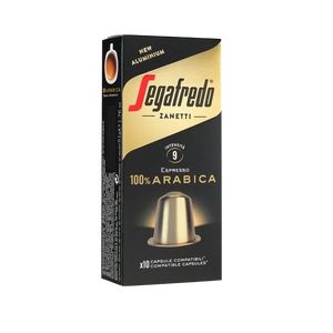 Segafredo Zanetti - 100% Arabica (Single Origin) Aluminum Capsule Coffee (Nespresso® Compatible) (10pcs)