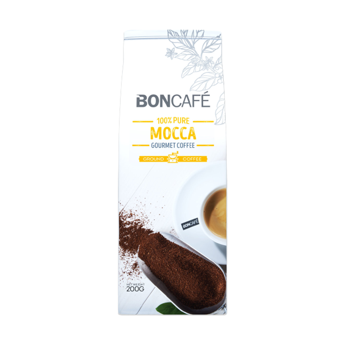 Boncafé - Gourmet Collection Ground Coffee : Mocca Blend (100% Arabica) (200g)