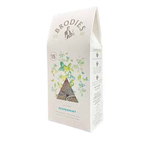 Brodies - Peppermint Pyramid Tea Bag